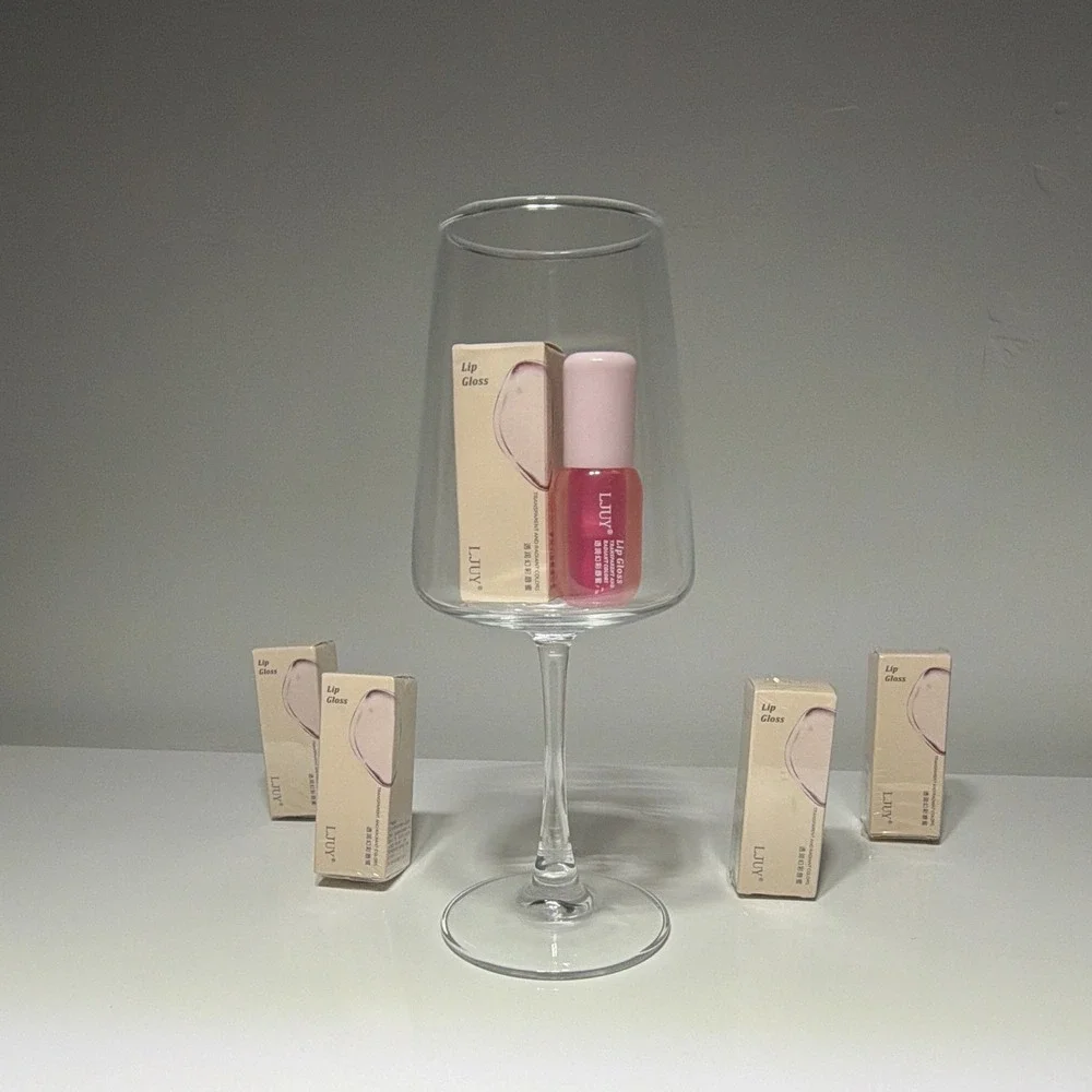 LJUY Lip Gloss Shine Liquid Transparent Radiant Colors 1pc (SHADE 3)